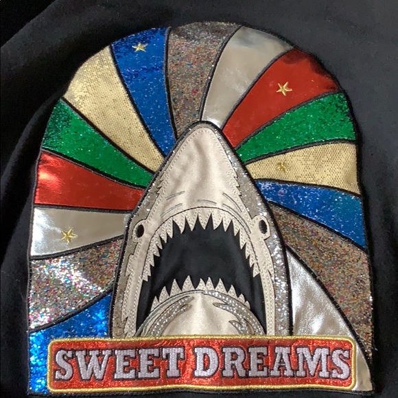 📌 Saint Laurent “SWEET DREAMS" Shark Patch Hoodie - Picture 4 of 8